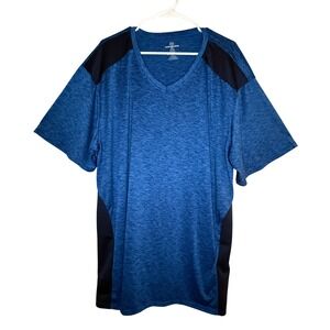 Men's Performance Shirt Lot 2XL 3XL Reel Legends Real Essentials Blue Gray